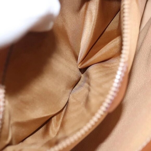 CELINE Macadam Canvas Hand Bag PVC Beige Gold - Picture 9 of 16